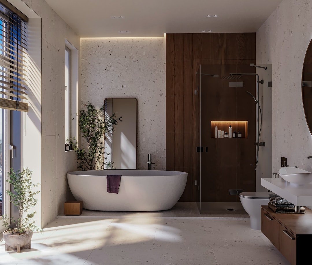 Warmth and Simplicity in a Scandinavian-Inspired Bathroom